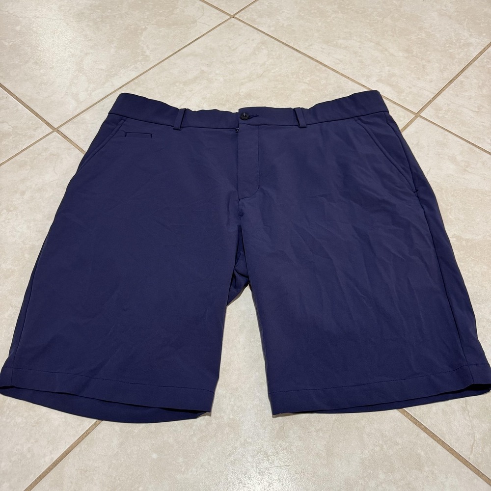KJUS Shorts‎ Mens 40 Navy Ike Golf Performance Stretch Quick Dry MIC20-D09